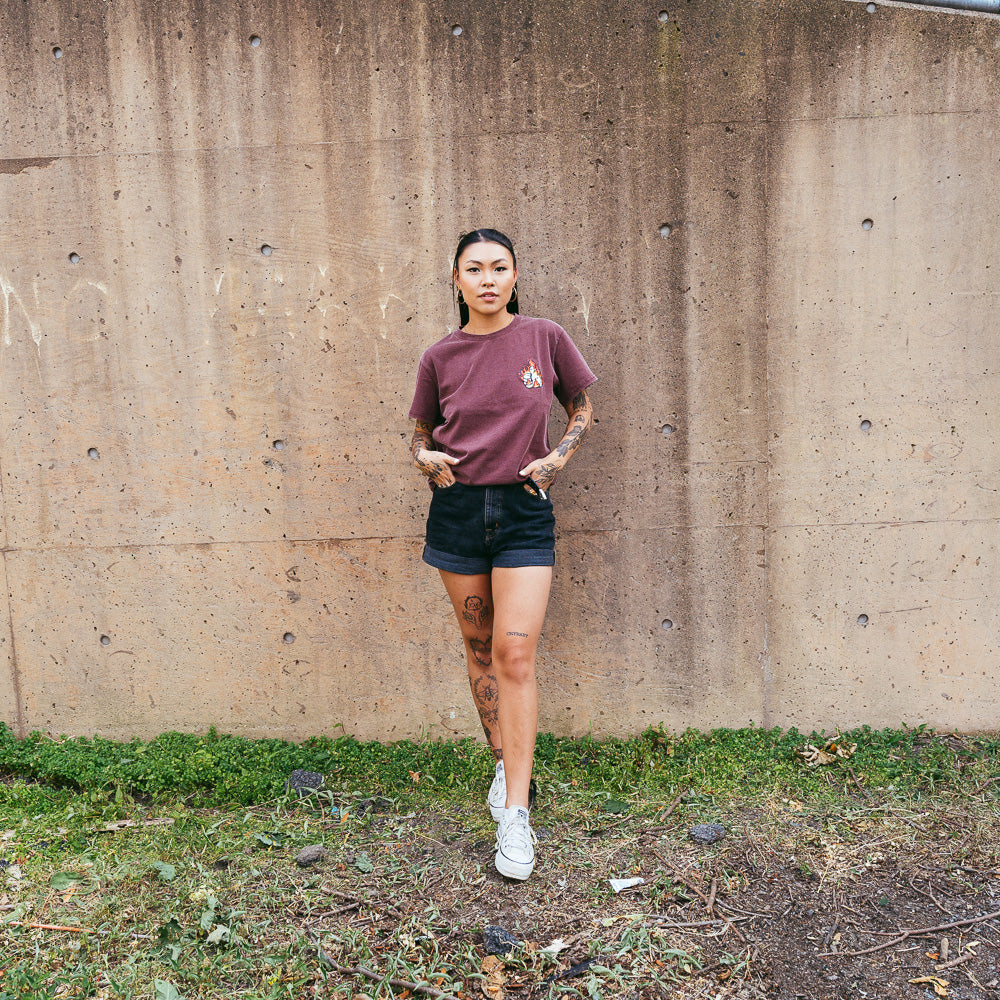 Maroon