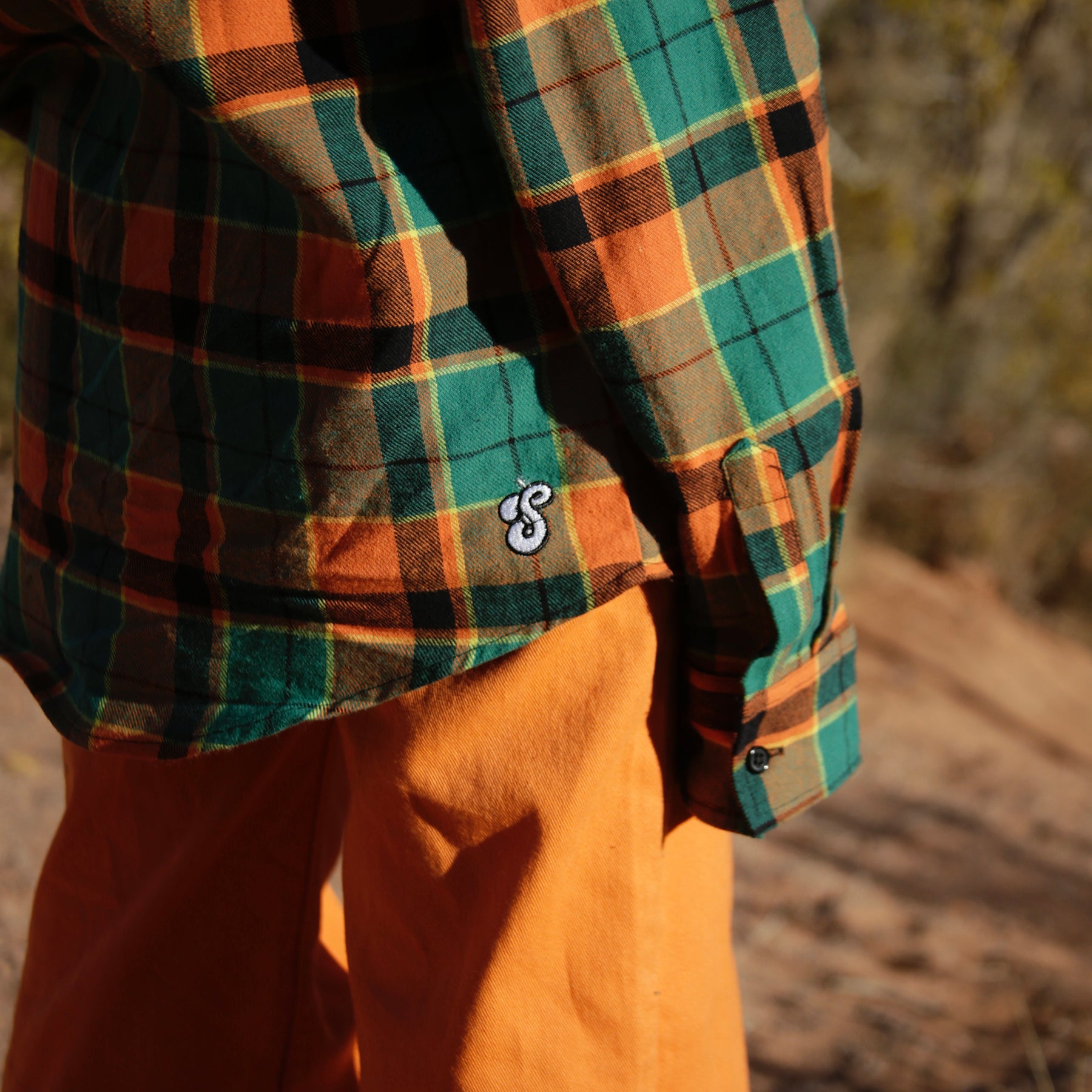 Orange Plaid