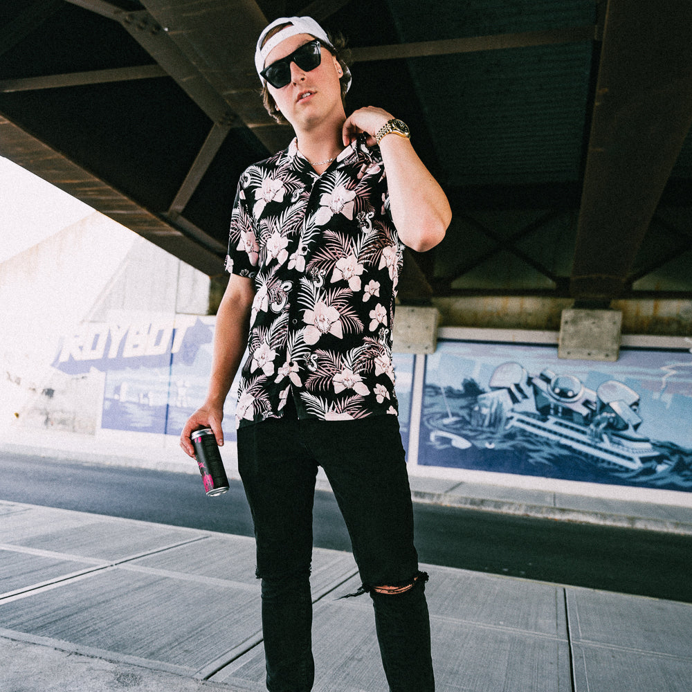 Steez Floral Button Up Derek
