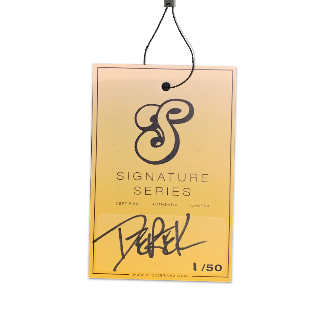 Twin Bridges Signature Series Custom Hang Tag