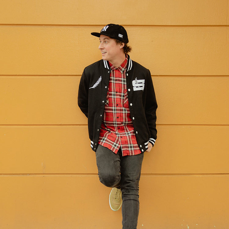 New Drop // Varsity Jacket & Pom Beanies