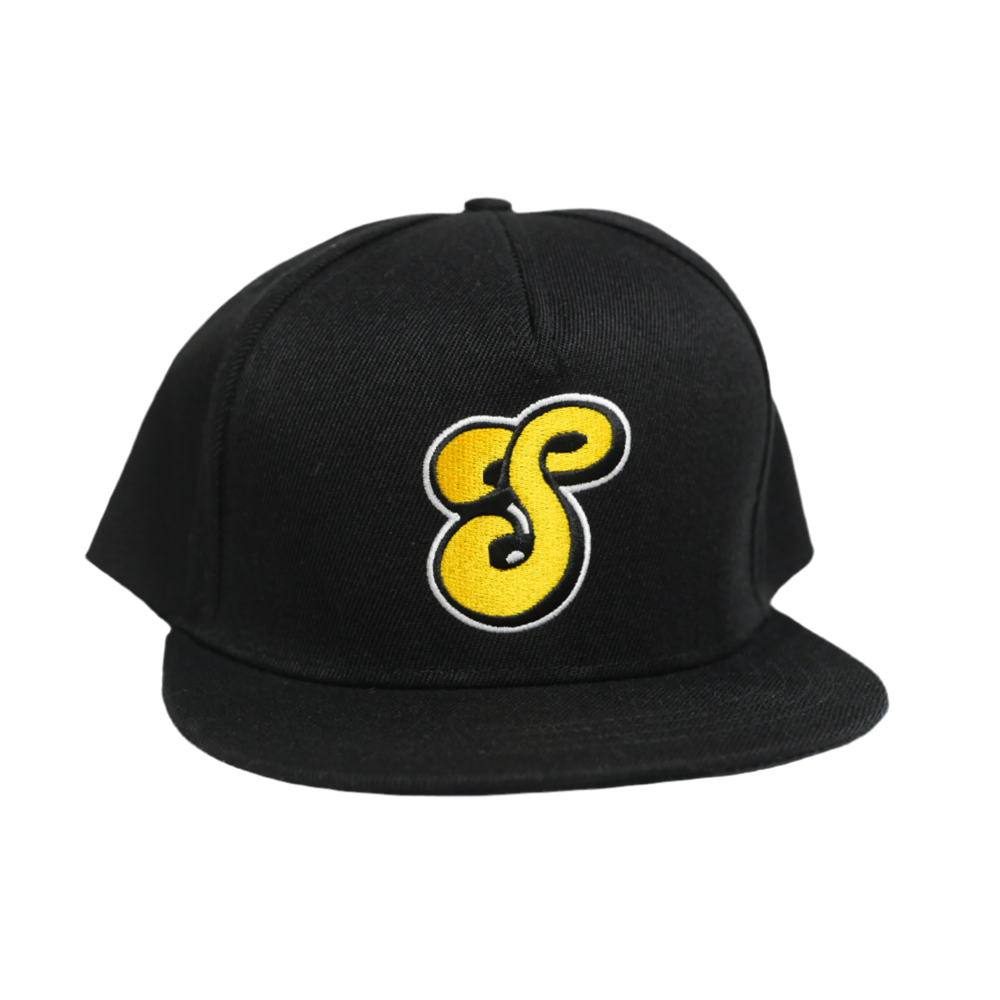 Gorra snapback con emblema