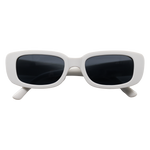 Load image into Gallery viewer, Spark Sunglasses - Rectangle Frame White

