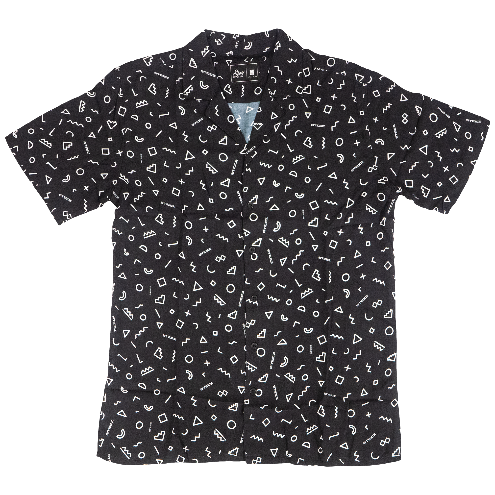 Steez Brand Squiggles Button Up Shirt