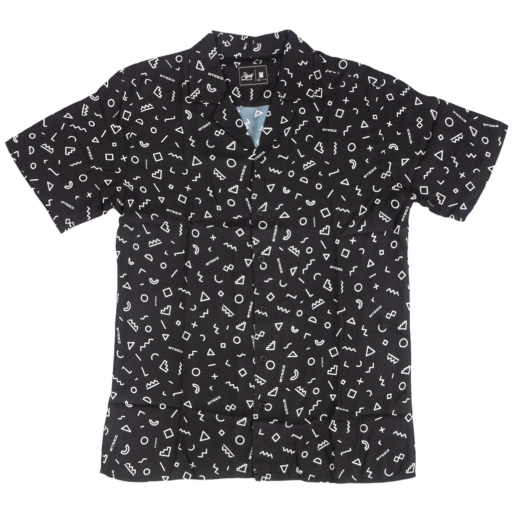 Steez Brand Squiggles Button Up Shirt