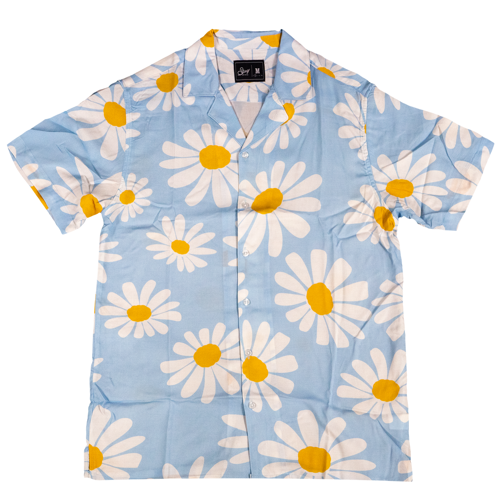 Steez Brand Flowers Button Up Shirt