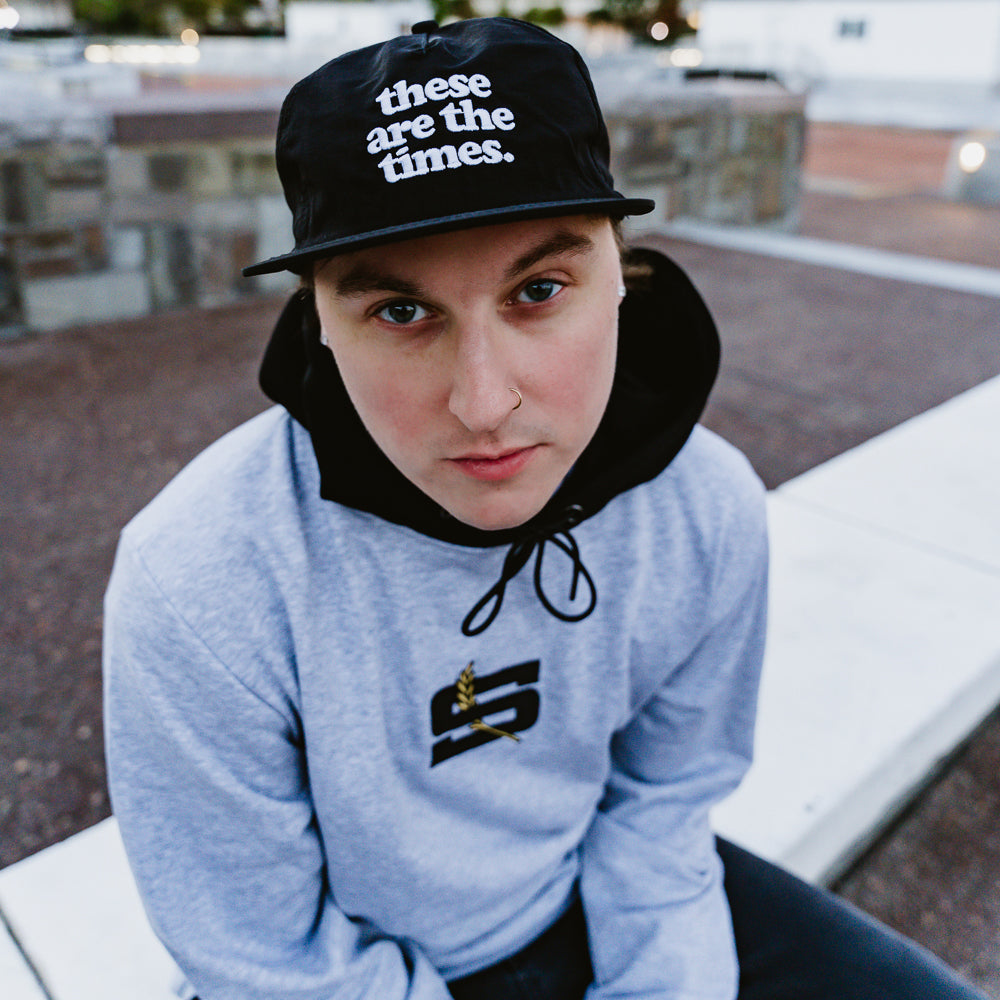 Fern Logo Two Tone Hoodie