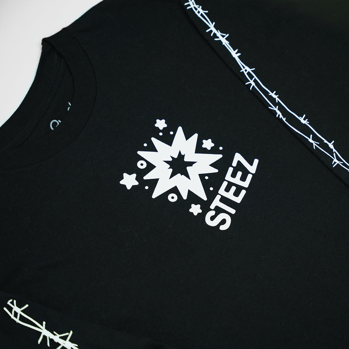 Steez Blam Long Sleeve Tee Detail