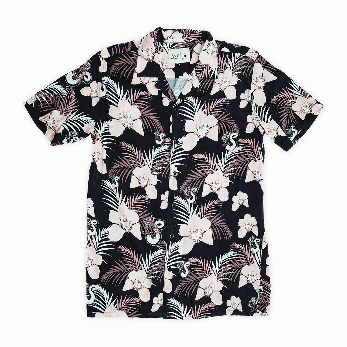 Steez Floral Button Up
