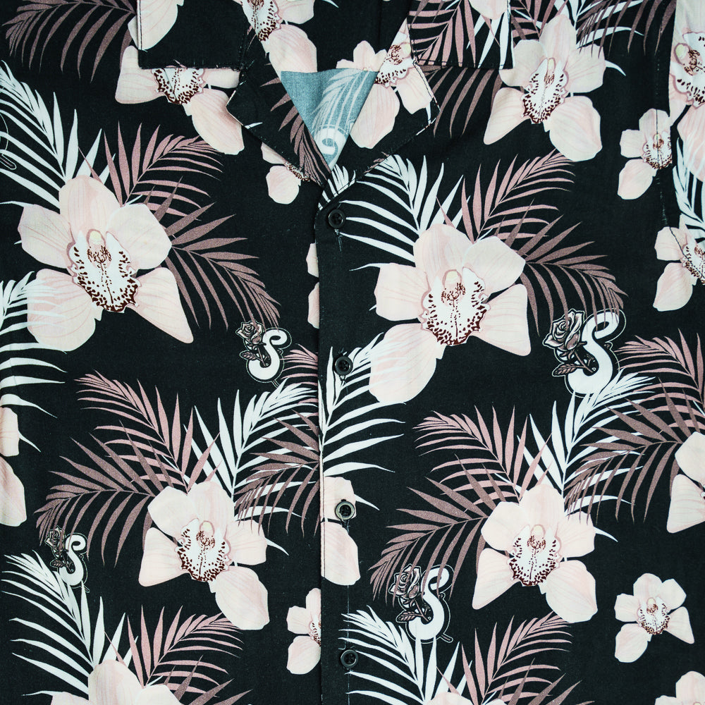 Steez Floral Button Up Pattern