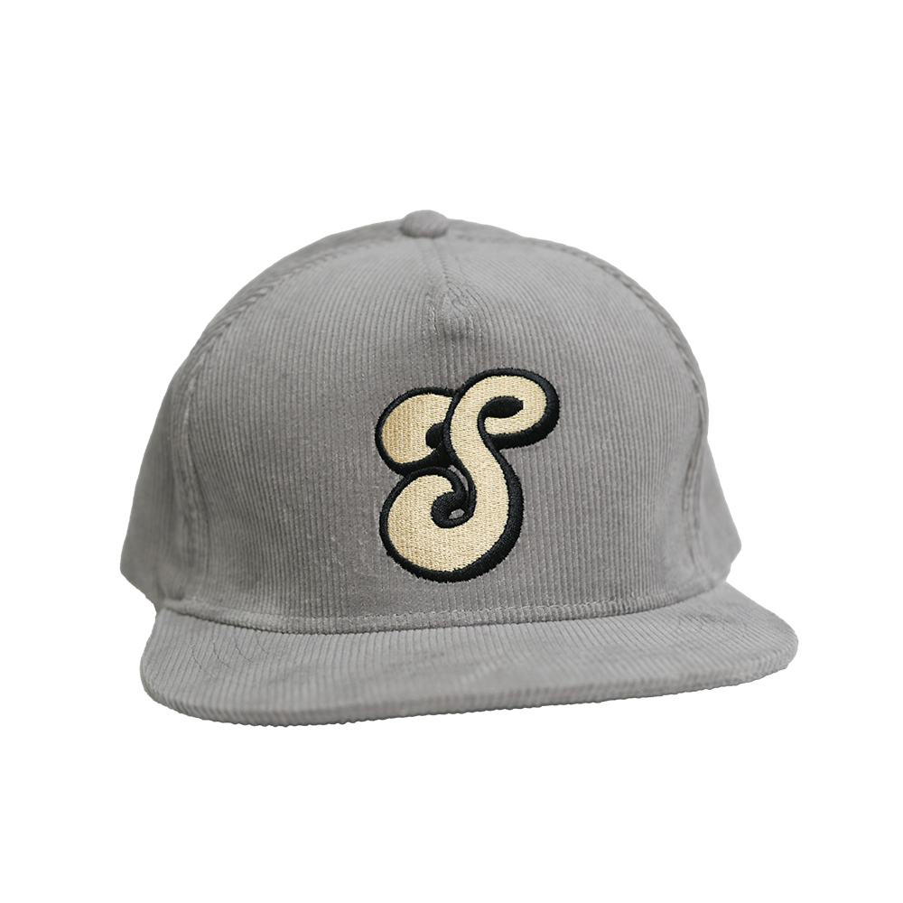 Snapback mit Cord-Emblem