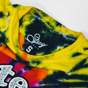 Tricycle Tie Dye Graphic Tee Detail